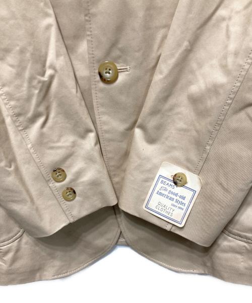 BEAMS PLUS（ビームスプラス）BEAMS PLUS (ビームスプラス) コットンツイル 3ボタン ジャケット ベージュ サイズ:Lの古着・服飾アイテム