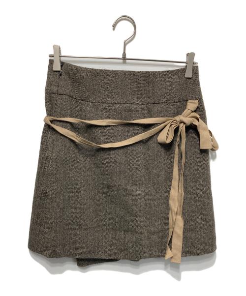 Vivienne Westwood RED LABEL（ヴィヴィアンウエストウッドレッドレーベル）Vivienne Westwood RED LABEL (ヴィヴィアンウエストウッドレッドレーベル) スカート グレー サイズ:SIZE　2の古着・服飾アイテム