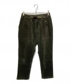 GRAMICCIグラミチ）の古着「CORDUROY LOOSE TAPERED RIDGE PANT」｜オリーブ