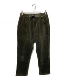 GRAMICCI（グラミチ）の古着「CORDUROY LOOSE TAPERED RIDGE PANT」｜オリーブ