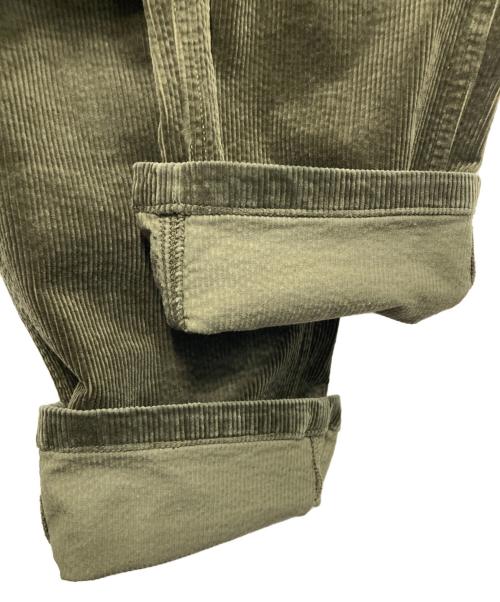 GRAMICCI（グラミチ）GRAMICCI (グラミチ) CORDUROY LOOSE TAPERED RIDGE PANT オリーブ サイズ:Mの古着・服飾アイテム