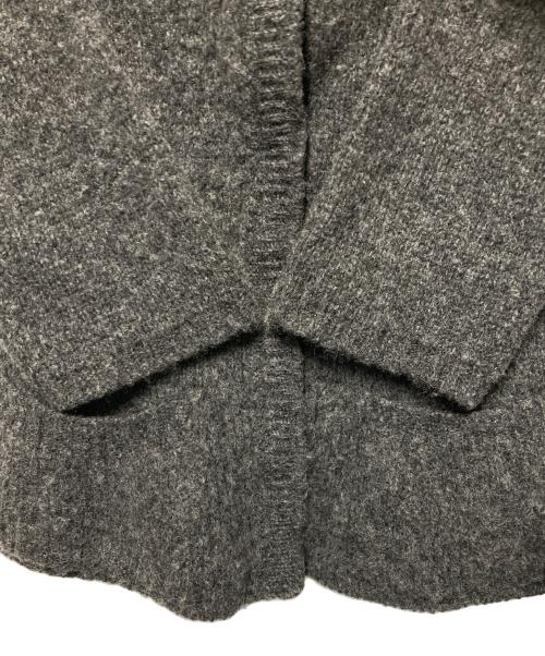 PRADA（プラダ）PRADA (プラダ) ウールニットカーディガン グレー サイズ:38の古着・服飾アイテム