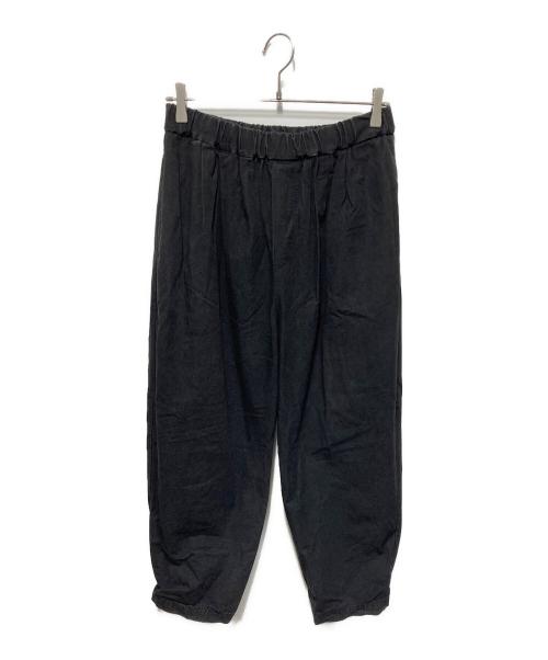 journal standard luxe（ジャーナルスタンダード ラックス）JOURNAL STANDARD LUXE (ジャーナルスタンダード ラックス) ドビークロス タックイージーパンツ グレー サイズ:FREEの古着・服飾アイテム