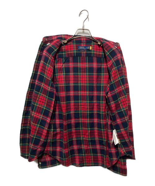 POLO RALPH LAUREN（ポロ・ラルフローレン）POLO RALPH LAUREN (ポロ・ラルフローレン) チェックシャツ レッド サイズ:Mの古着・服飾アイテム