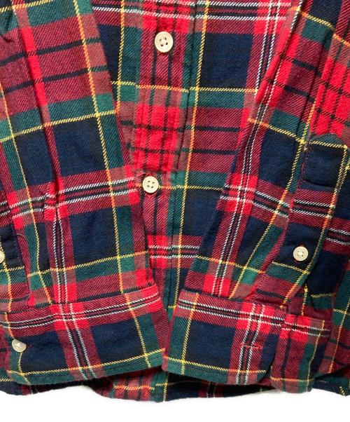 POLO RALPH LAUREN（ポロ・ラルフローレン）POLO RALPH LAUREN (ポロ・ラルフローレン) チェックシャツ レッド サイズ:Mの古着・服飾アイテム