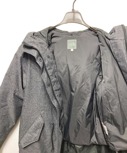 THE NORTH FACE（ザ ノース フェイス）THE NORTH FACE (ザ ノース フェイス) ノベルティフィッシュテールトリクライメートコート グレー サイズ:L 未使用品の古着・服飾アイテム