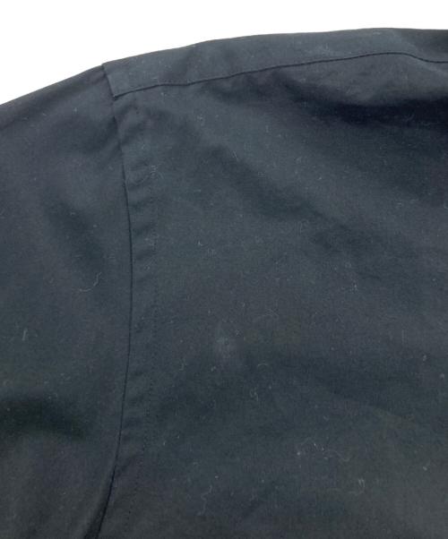 COMME des GARCONS HOMME PLUS（コムデギャルソンオムプリュス）COMME des GARCONS HOMME PLUS (コムデギャルソンオムプリュス) ギャザーボリュームスリーブコットンシャツ ブラック サイズ:Sの古着・服飾アイテム