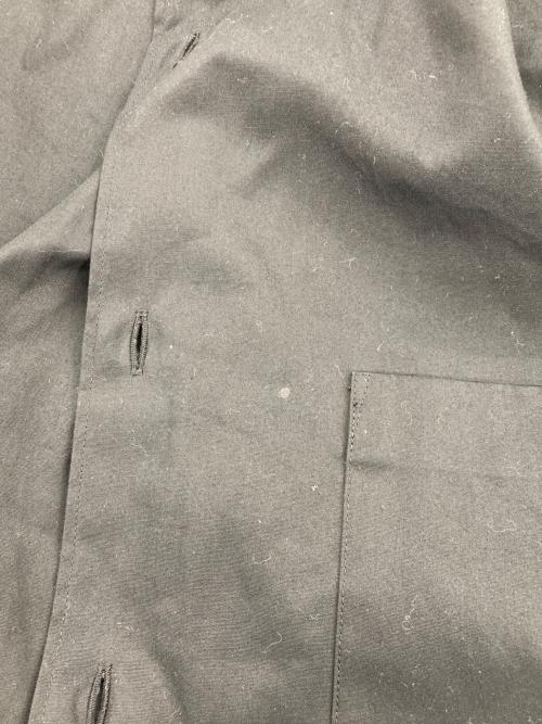 COMME des GARCONS HOMME PLUS（コムデギャルソンオムプリュス）COMME des GARCONS HOMME PLUS (コムデギャルソンオムプリュス) ギャザーボリュームスリーブコットンシャツ ブラック サイズ:Sの古着・服飾アイテム