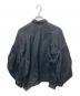 COMME des GARCONS HOMME PLUS (コムデギャルソンオムプリュス) ギャザーボリュームスリーブコットンシャツ ブラック サイズ:S：25000円
