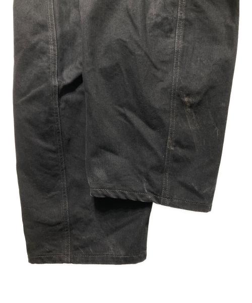 LEMAIRE（ルメール）LEMAIRE (ルメール) TWISTED BELTED PANTS/ツイストベルテッドパンツ グレー サイズ:Mの古着・服飾アイテム