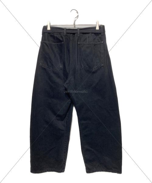LEMAIRE（ルメール）LEMAIRE (ルメール) TWISTED BELTED PANTS/ツイストベルテッドパンツ グレー サイズ:Mの古着・服飾アイテム