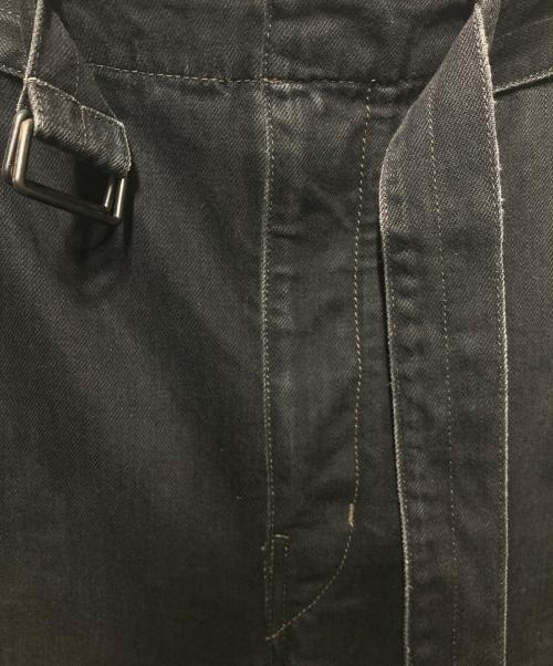 LEMAIRE（ルメール）LEMAIRE (ルメール) TWISTED BELTED PANTS/ツイストベルテッドパンツ グレー サイズ:Mの古着・服飾アイテム