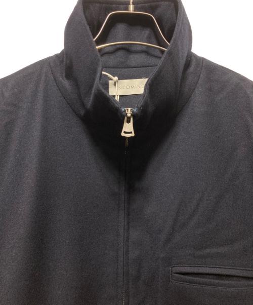 ENCOMING（インカミング）ENCOMING (インカミング) FRONT ZIP BLOUSON/フロントジップブルゾン ネイビー サイズ:Mの古着・服飾アイテム