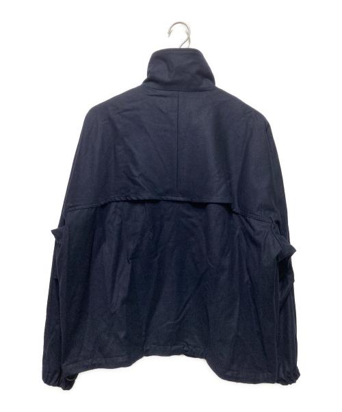 ENCOMING（インカミング）ENCOMING (インカミング) FRONT ZIP BLOUSON/フロントジップブルゾン ネイビー サイズ:Mの古着・服飾アイテム