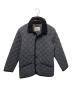 Traditional Weatherwear（トラディショナルウェザーウェア）の古着「WAVERLY キルティングコート」｜ブラック×グレー