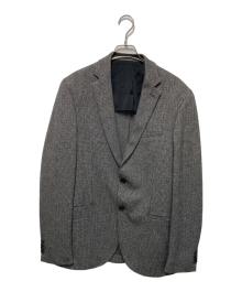 HUGO BOSS（ヒューゴ ボス）の古着「グレンチェックテーラードジャケット」｜グレー