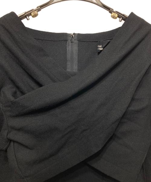 tricot COMME des GARCONS（トリココムデギャルソン）tricot COMME des GARCONS (トリココムデギャルソン) 80'sセットアップウールワンピース ブラック サイズ:Mの古着・服飾アイテム