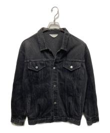 UNUSED（アンユーズド）の古着「13.5OZ DENIM OVERSIZED JACKET」｜ブラック