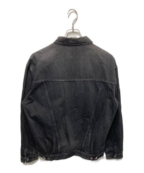 UNUSED（アンユーズド）UNUSED (アンユーズド) 13.5OZ DENIM OVERSIZED JACKET ブラック サイズ:2の古着・服飾アイテム