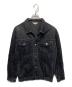 UNUSED（アンユーズド）の古着「13.5OZ DENIM OVERSIZED JACKET」｜ブラック