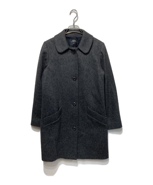 A.P.C.（アーペーセー）A.P.C. (アーペーセー) チェスターコート グレー サイズ:Sの古着・服飾アイテム