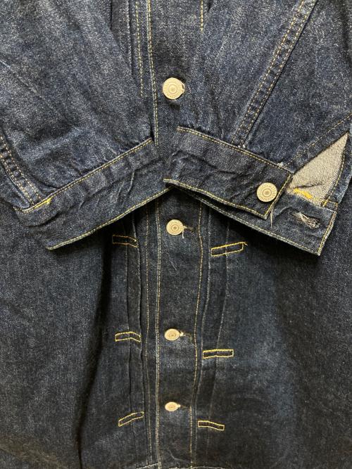 orSlow（オアスロウ）orSlow (オアスロウ) PLEATED FRONT COAT インディゴ サイズ:XSの古着・服飾アイテム
