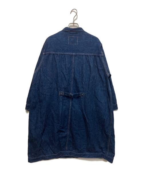 orSlow（オアスロウ）orSlow (オアスロウ) PLEATED FRONT COAT インディゴ サイズ:XSの古着・服飾アイテム