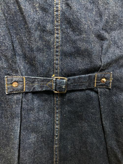 orSlow（オアスロウ）orSlow (オアスロウ) PLEATED FRONT COAT インディゴ サイズ:XSの古着・服飾アイテム