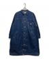 orSlow（オアスロウ）の古着「PLEATED FRONT COAT」｜インディゴ