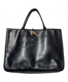 LONGCHAMP（ロンシャン）の古着「ロゾトートバッグ」｜ブラック