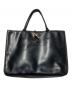 LONGCHAMP（ロンシャン）の古着「ロゾトートバッグ」｜ブラック