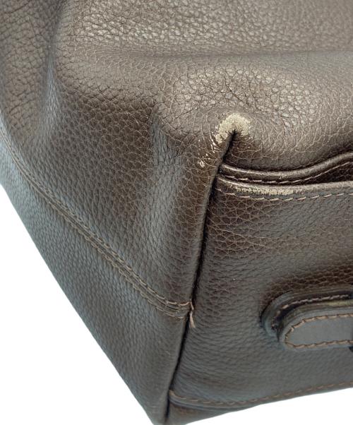 LONGCHAMP（ロンシャン）LONGCHAMP (ロンシャン) ショルダーバッグ ブラウンの古着・服飾アイテム