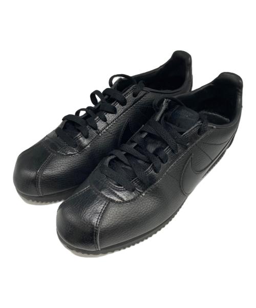 NIKE（ナイキ）NIKE (ナイキ) CLASSIC CORTEZ LEATHER ブラック サイズ:27の古着・服飾アイテム