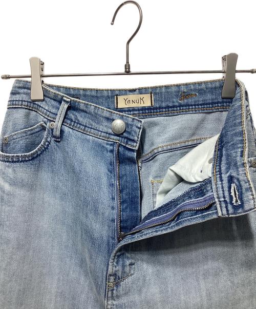 YANUK（ヤヌーク）YANUK (ヤヌーク) JOAN デニムパンツ インディゴ サイズ:W24の古着・服飾アイテム