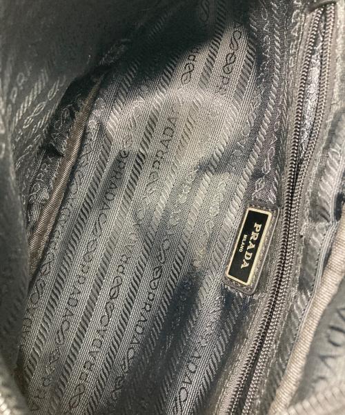 PRADA（プラダ）PRADA (プラダ) ナイロンウエストバッグ ブラックの古着・服飾アイテム