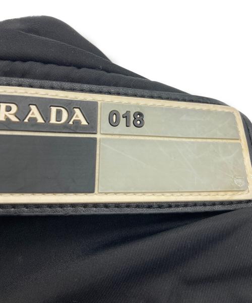 PRADA（プラダ）PRADA (プラダ) ナイロンウエストバッグ ブラックの古着・服飾アイテム