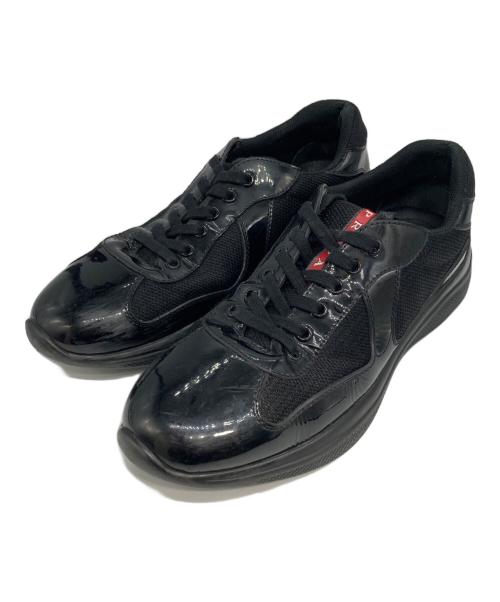 PRADA SPORTS（プラダスポーツ）PRADA SPORTS (プラダスポーツ) テクニカルファブリックスニーカー ブラック サイズ:9の古着・服飾アイテム