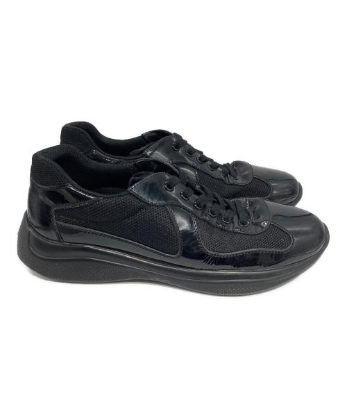 PRADA SPORTS（プラダスポーツ）PRADA SPORTS (プラダスポーツ) テクニカルファブリックスニーカー ブラック サイズ:9の古着・服飾アイテム