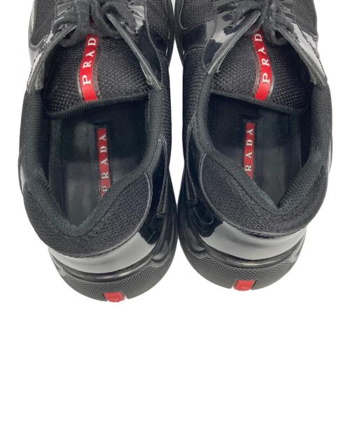 PRADA SPORTS（プラダスポーツ）PRADA SPORTS (プラダスポーツ) テクニカルファブリックスニーカー ブラック サイズ:9の古着・服飾アイテム