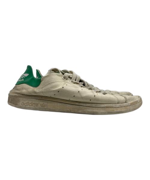 BALENCIAGA（バレンシアガ）BALENCIAGA (バレンシアガ) adidas (アディダス) STAN SMITH WORN-OUT ベージュ サイズ:27.5の古着・服飾アイテム