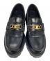 中古・古着 CELINE (セリーヌ) トリオンフチェーン付きマーガレットローファー ブラック サイズ:38　1/2：50000円