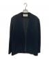 TODAYFUL（トゥデイフル）の古着「Collarless Twill JK カラーレスツイルジャケット」｜ネイビー