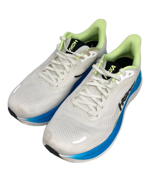 HOKAONEONE（ホカオネオネ）HOKAONEONE (ホカオネオネ) CLIFTON 11 ホワイト サイズ:26の古着・服飾アイテム