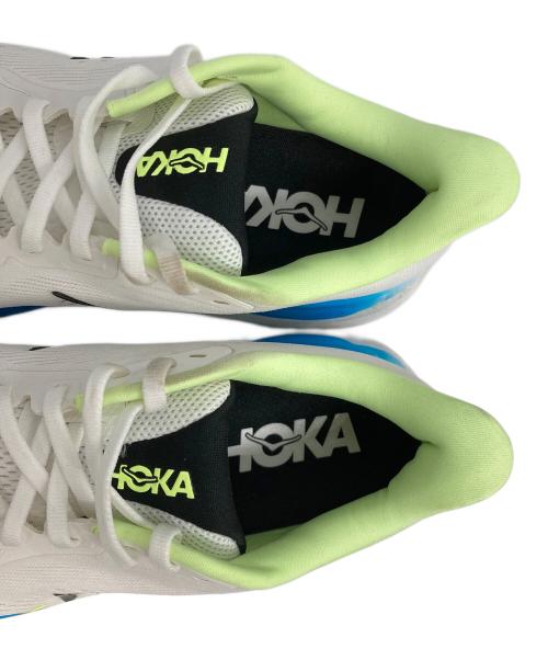 HOKAONEONE（ホカオネオネ）HOKAONEONE (ホカオネオネ) CLIFTON 11 ホワイト サイズ:26の古着・服飾アイテム