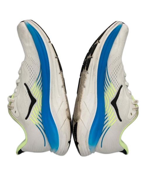 HOKAONEONE（ホカオネオネ）HOKAONEONE (ホカオネオネ) CLIFTON 11 ホワイト サイズ:26の古着・服飾アイテム