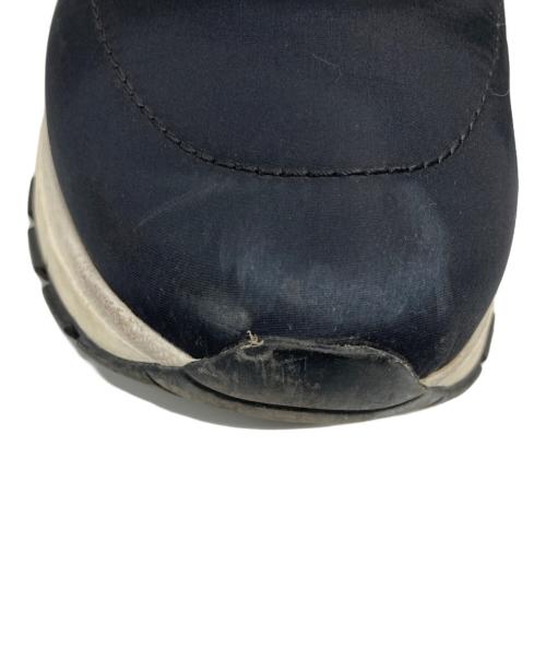 PRADA（プラダ）PRADA (プラダ) Re-Nylon ロゴスニーカー ブラック サイズ:38の古着・服飾アイテム