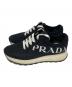 PRADA (プラダ) Re-Nylon ロゴスニーカー ブラック サイズ:38：18000円