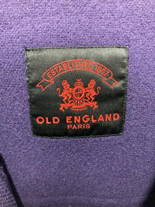 OLD ENGLAND（オールドイングランド）OLD ENGLAND (オールドイングランド) ヴィンテージダッフルコート パープル サイズ:10の古着・服飾アイテム