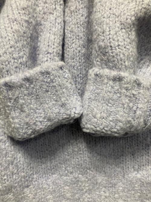 H BEAUTY&YOUTH（エイチ ビューティー&ユース）H BEAUTY&YOUTH (エイチ ビューティー&ユース) TAM CLOUD クルーネックニット パープル サイズ:Lの古着・服飾アイテム