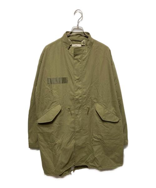 Keels（キールズ）keels (キールズ) M65 Military Long Coat グリーン サイズ:L/XL 未使用品の古着・服飾アイテム